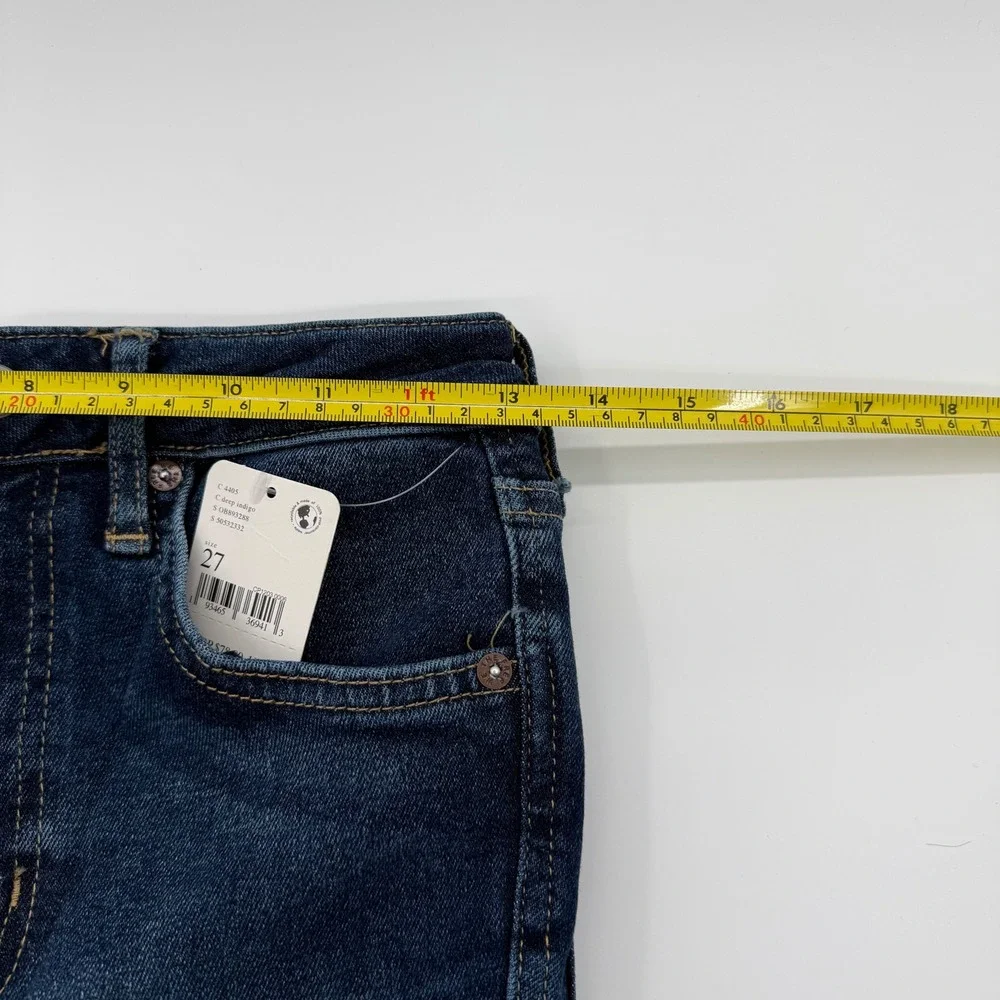 Free People We The Free Raw High‎ Rise Jegging Deep Indigo OB893288 Size 27 NEW
